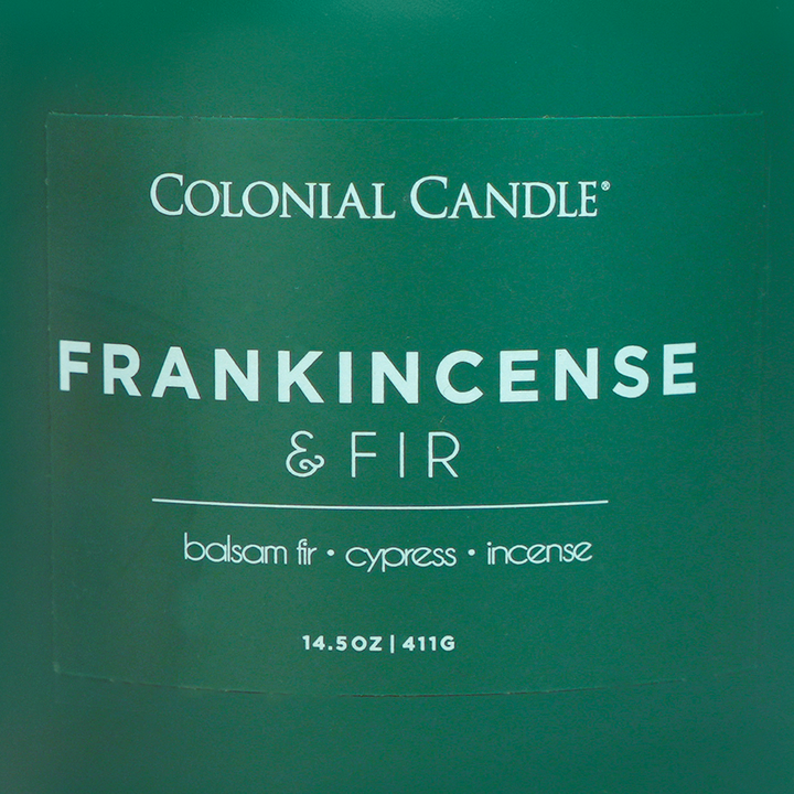 Frankincense &amp; Fir Scented Jar Candle, Soy Blend Wax, 14.5oz