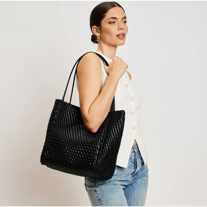 Natural Woven Tote