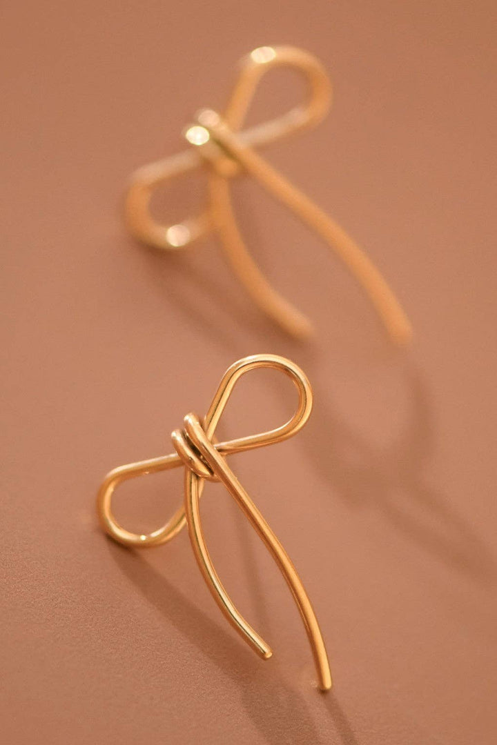 18K Gold Plated Waterproof Stainless Steel Stud Earrings