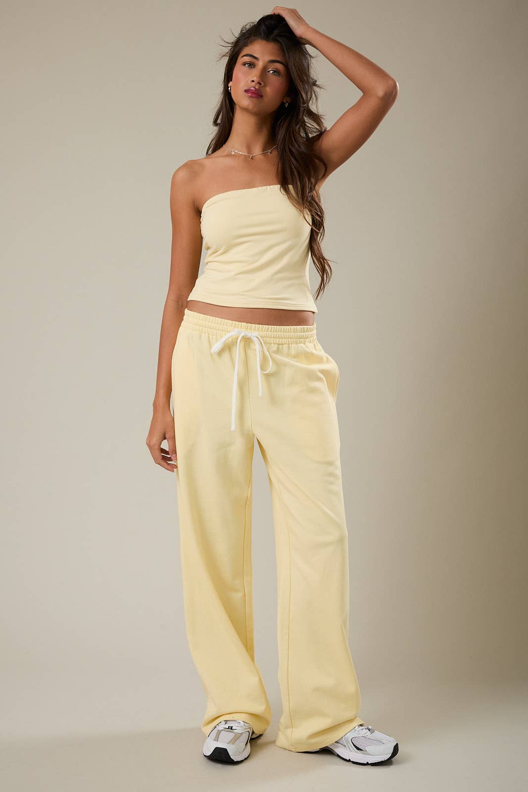 Butter Yellow Tube Top