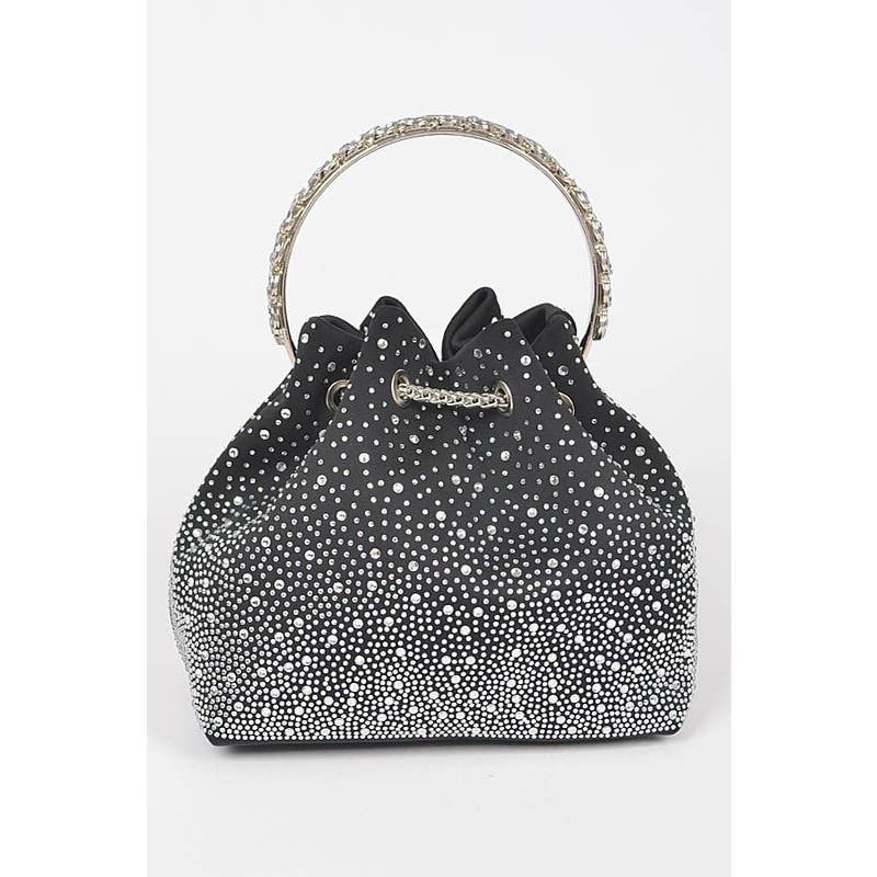 Rhinestone Embellished Evening Bag