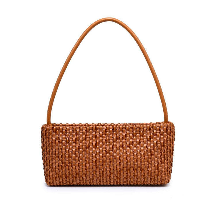 Natural Woven Shoulder Bag
