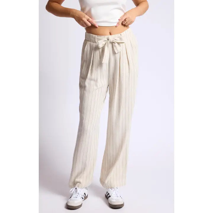 Casual Pant with Tie