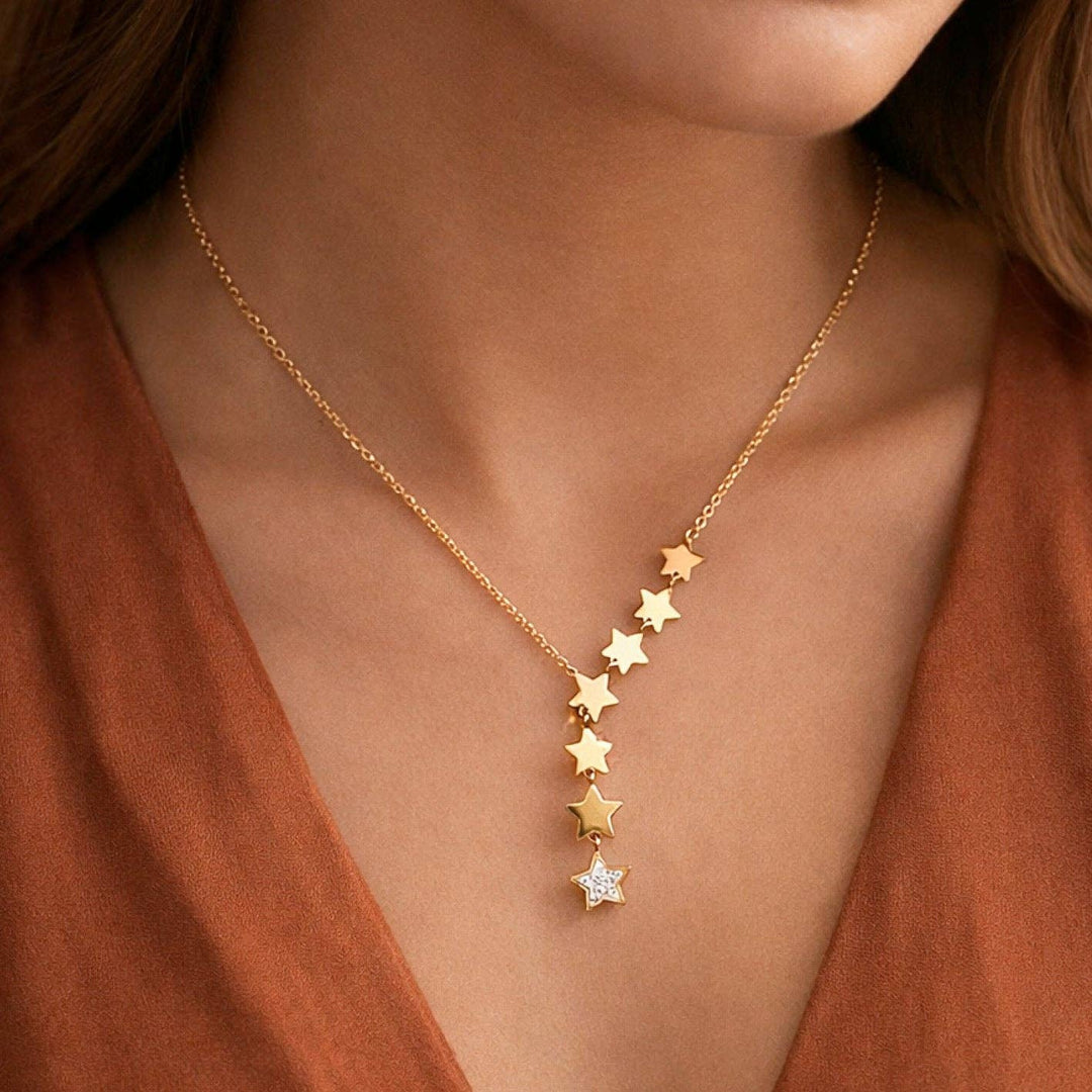 18K Gold PVD Plated Waterproof Stainless Steel Chain Necklace