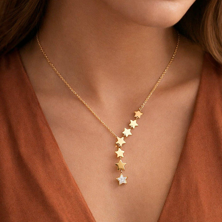 18K Gold PVD Plated Waterproof Stainless Steel Chain Necklace
