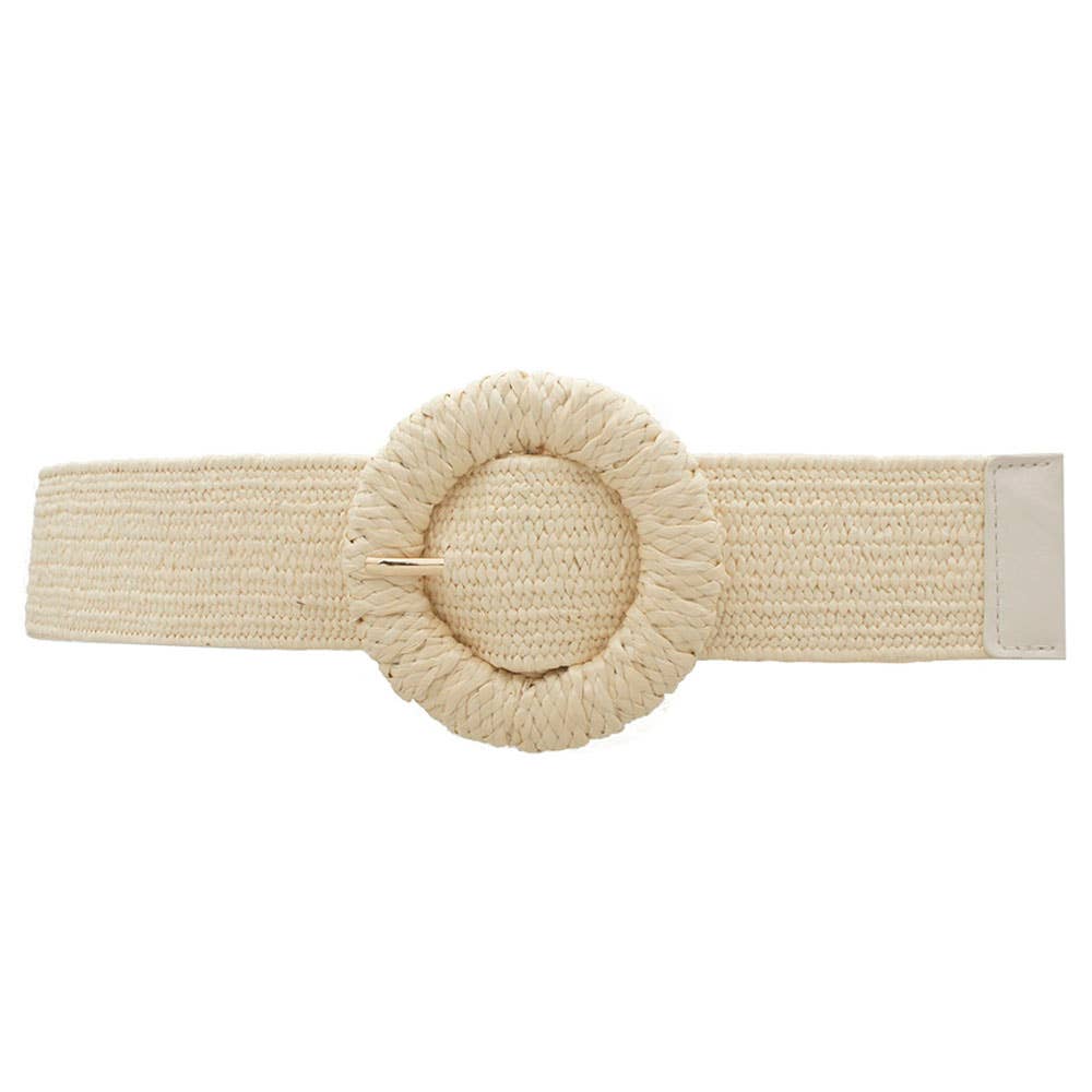 Straw Wrapped Circle Elastic Straw Belt