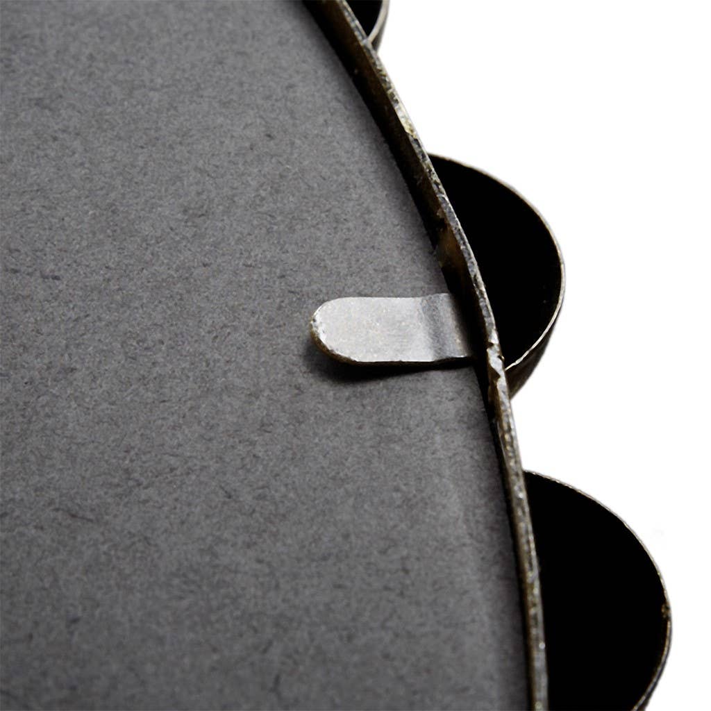 Gold Round Iron Framed Wall Decor Mirror