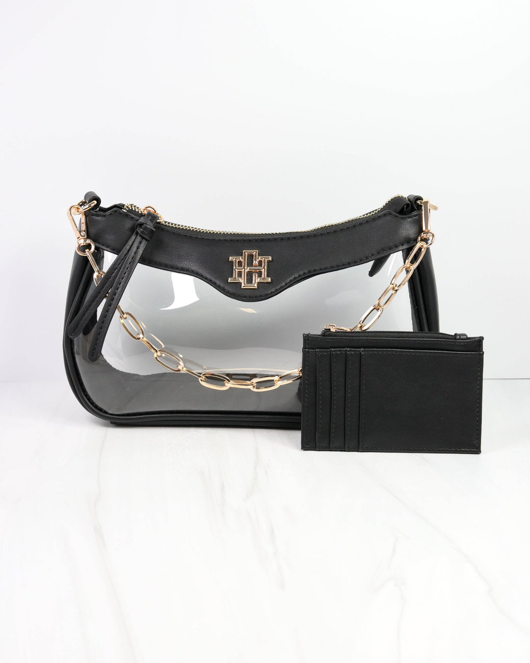 Clear Stadium Crossbody Handbag
