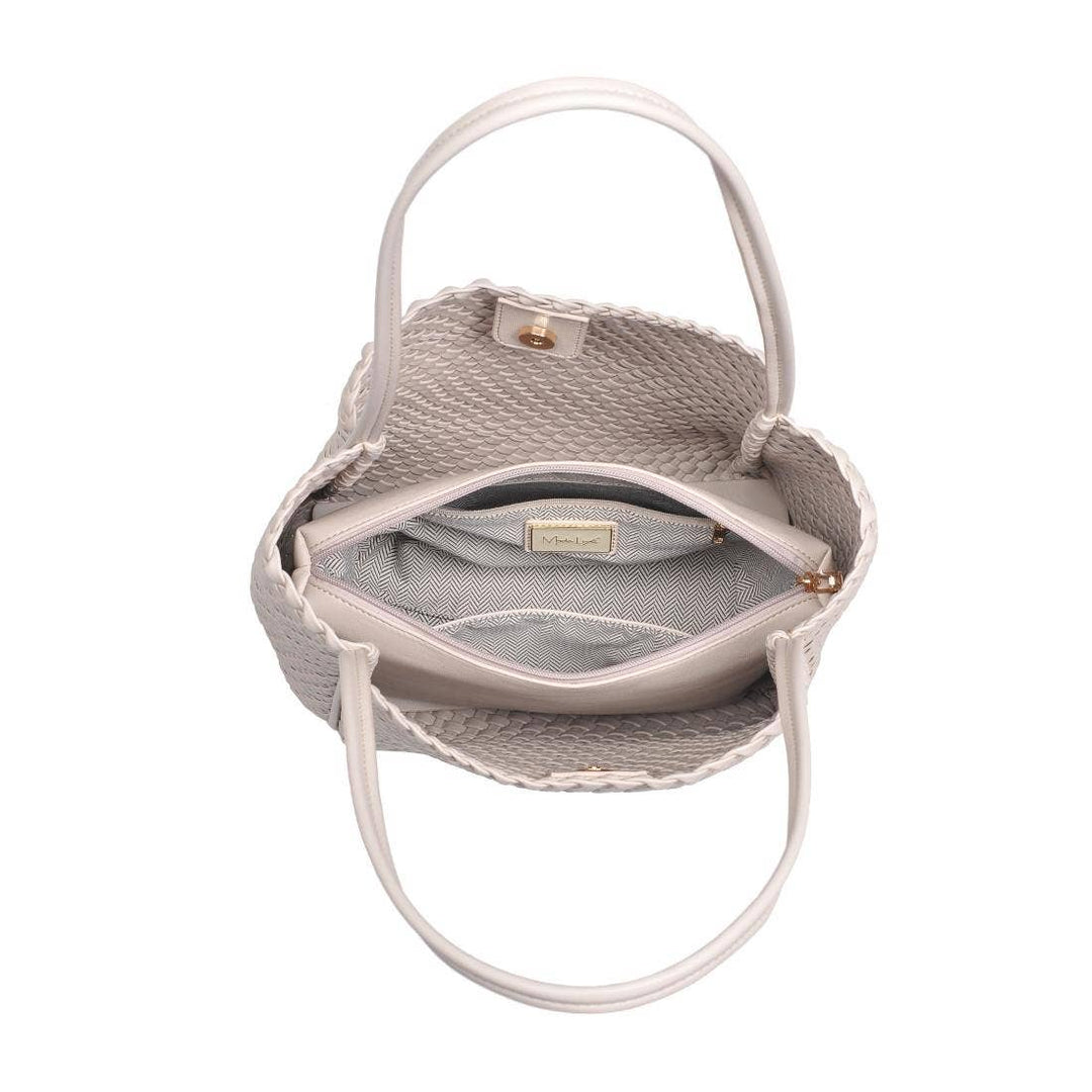 Natural Woven Tote