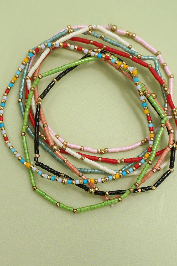 Colorful Bead Bracelets