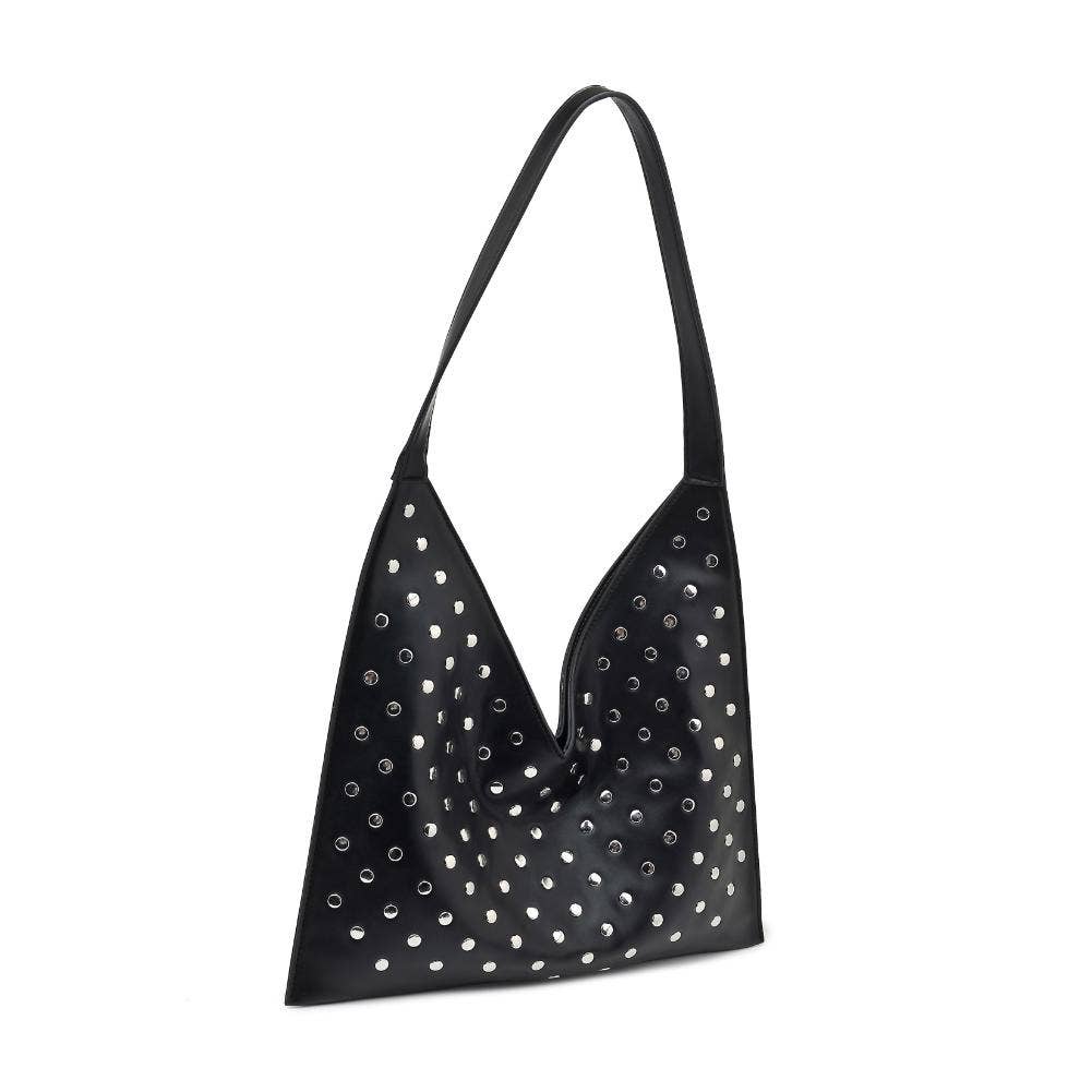 Studded Hobo Bag