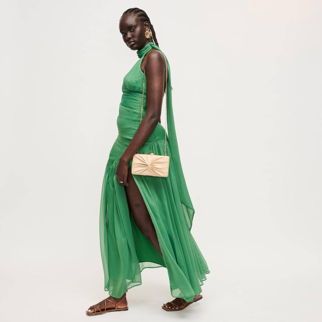 Beige Evening Bag