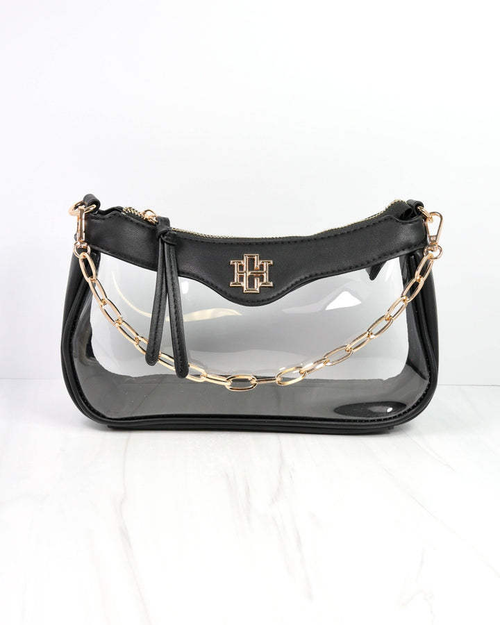 Clear Stadium Crossbody Handbag