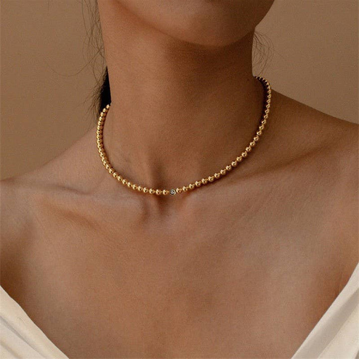 18K Stainless Steel Necklace 14-16"