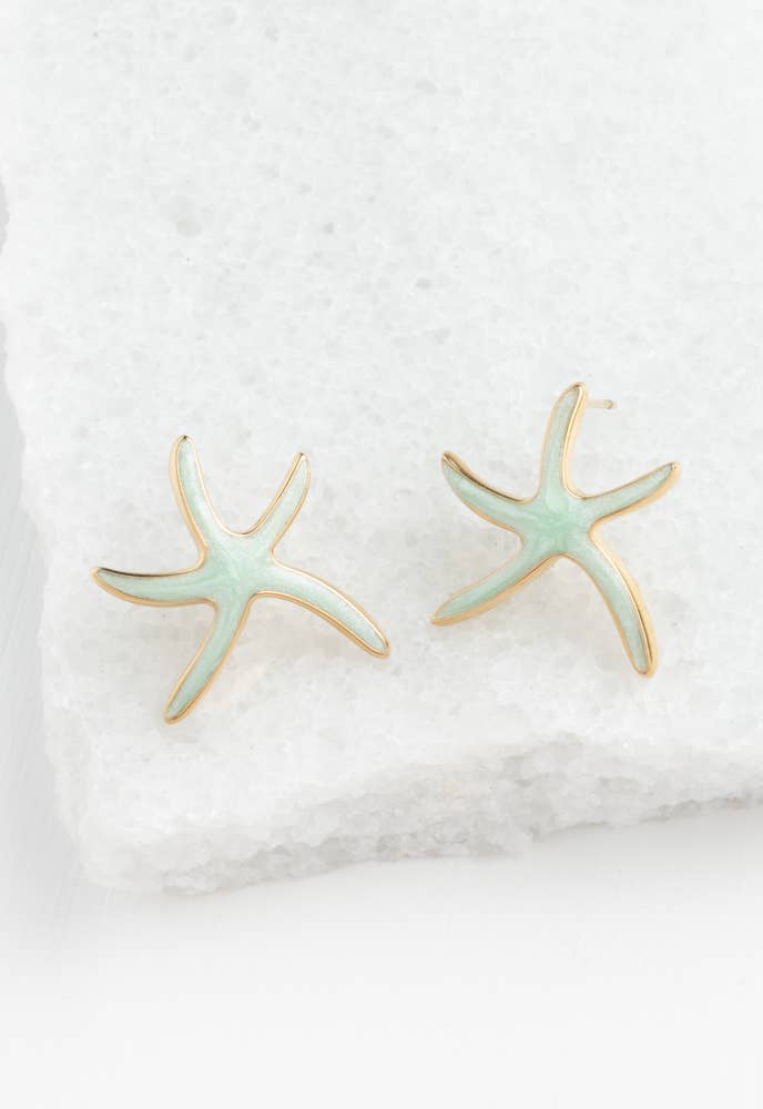 Starfish Stud Earrings