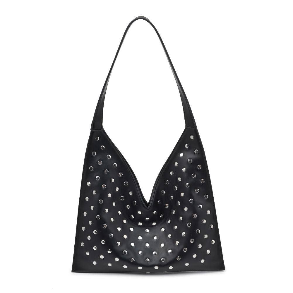 Studded Hobo Bag