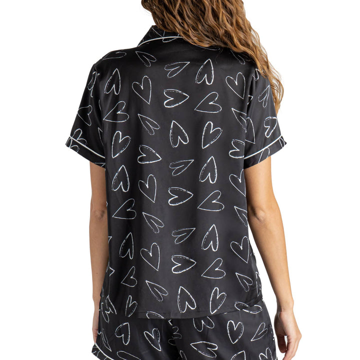 Hello Mello® Beauty Sleep Satin Pajama Top