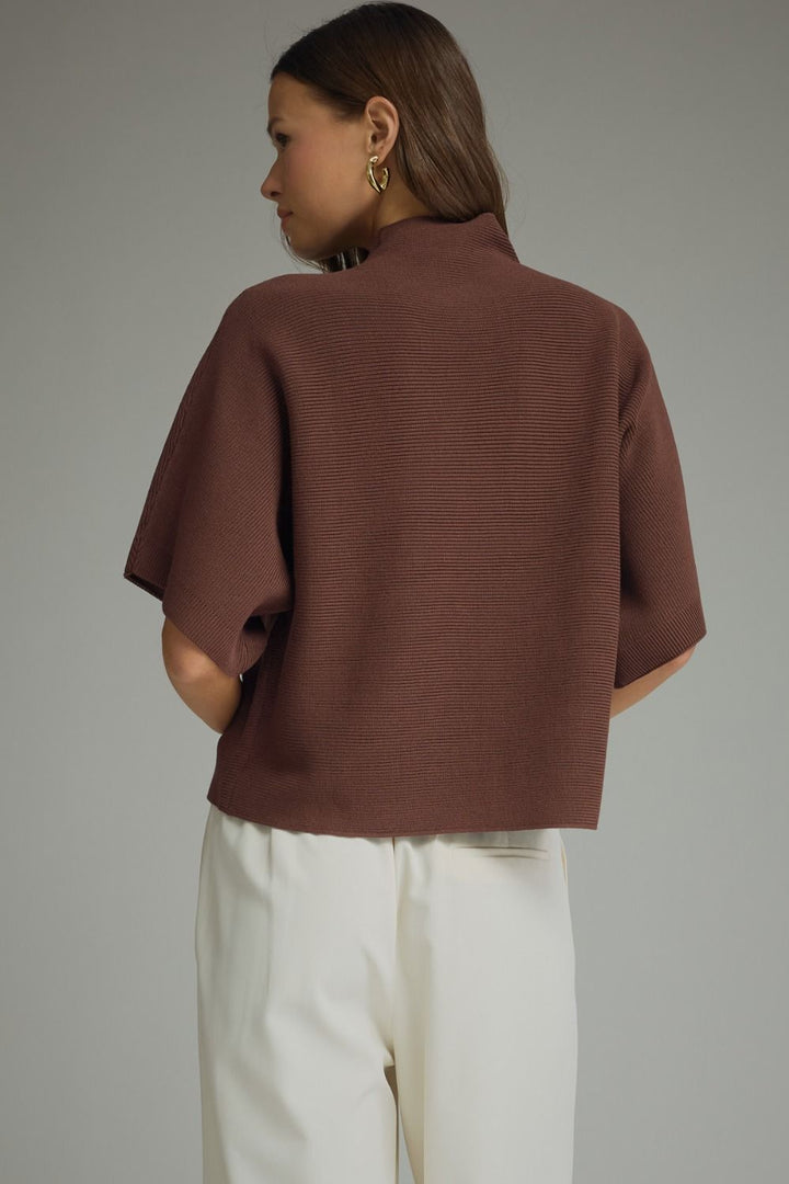 Short Sleeve 100% Cotton Sweater