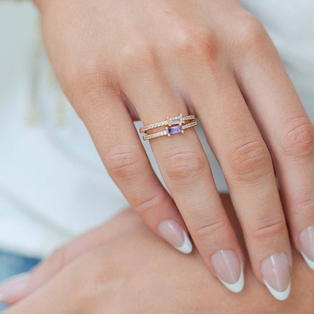 Pavé Adjustable Ring