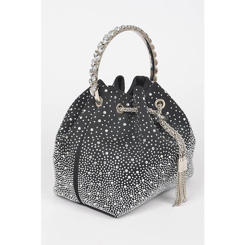 Rhinestone Embellished Evening Bag