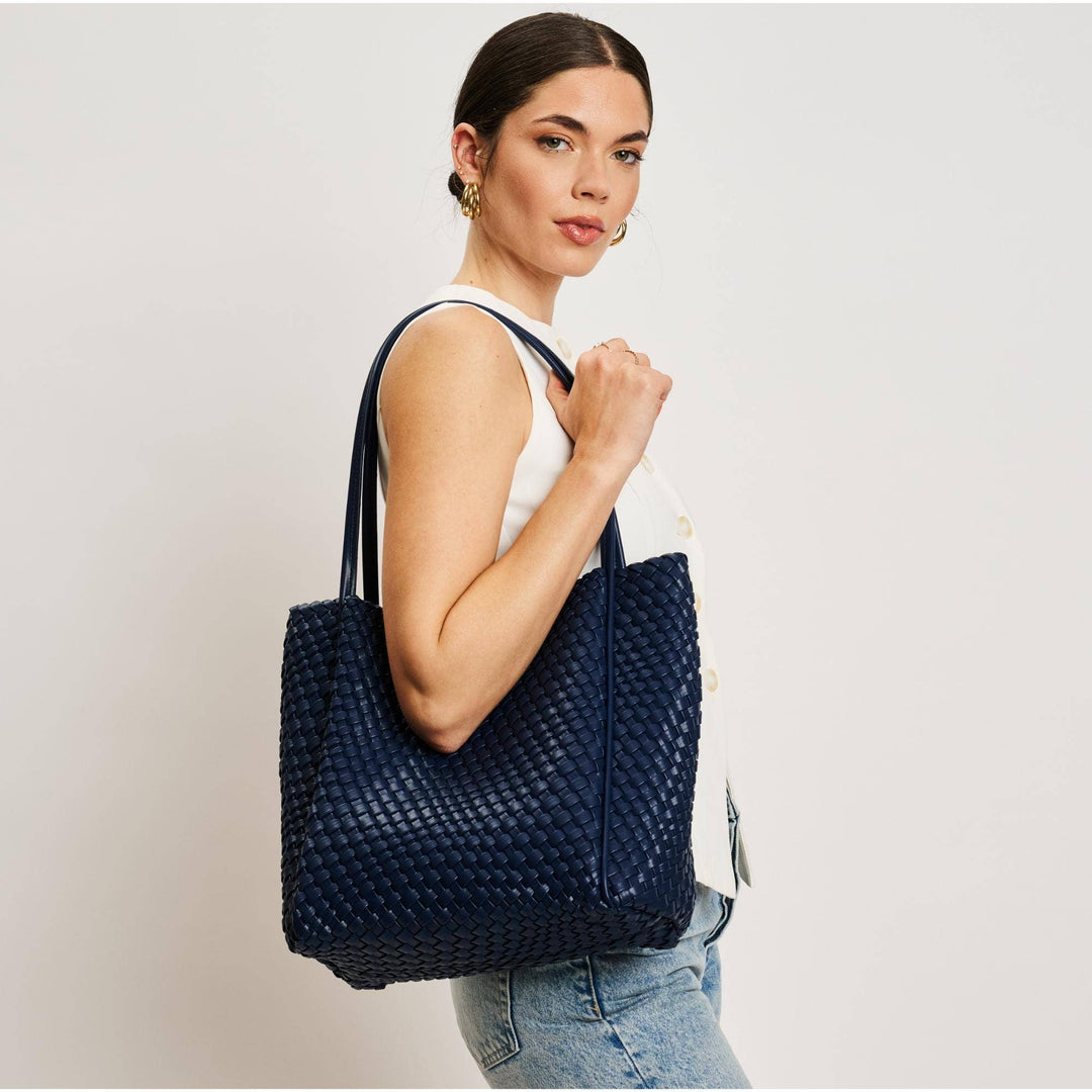 Natural Woven Tote