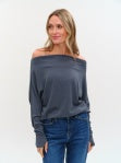 Navy Anywhere Top