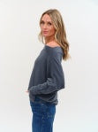 Navy Anywhere Top
