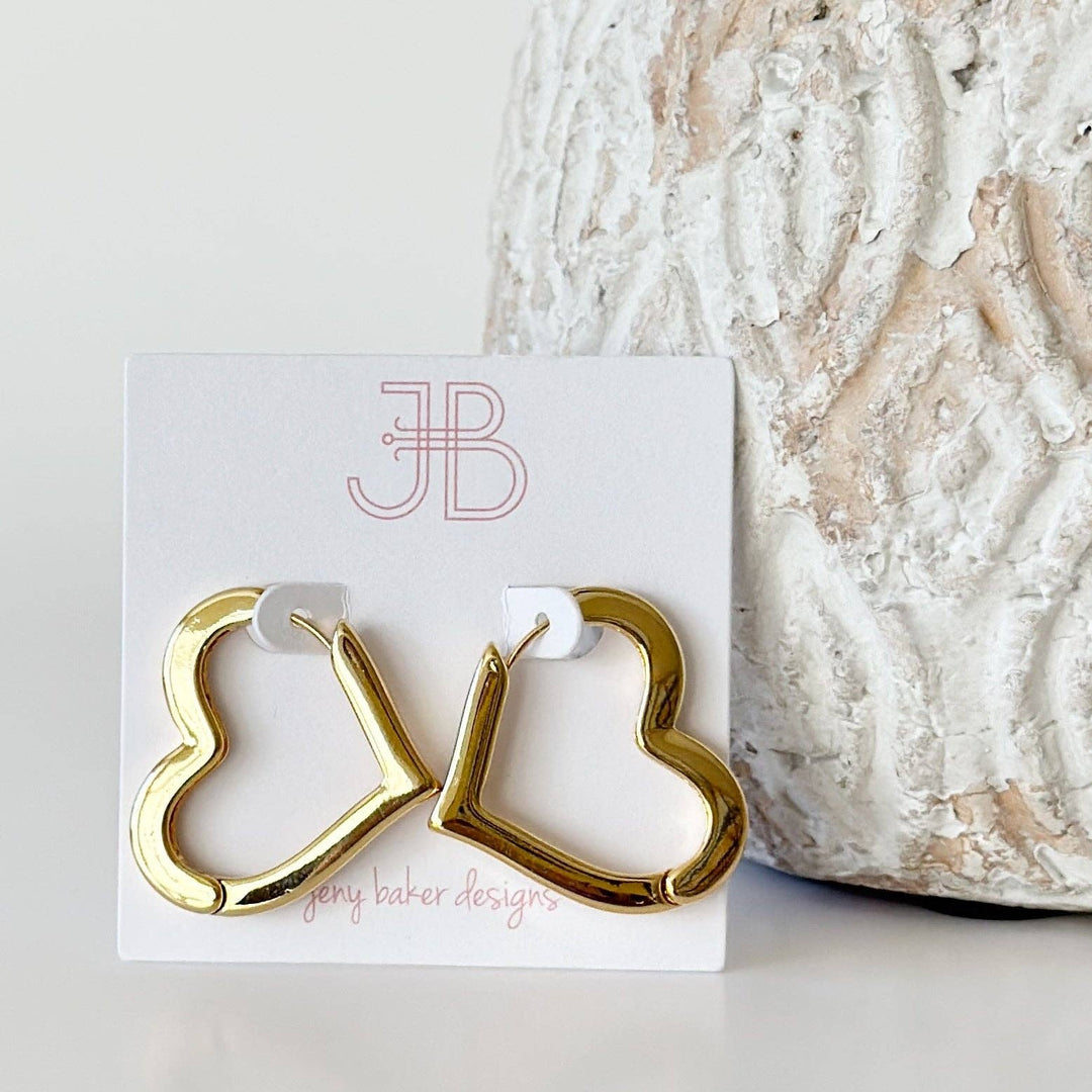 Harley Heart Hoops, Flat